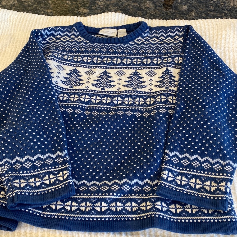 Liz Claiborne women’s cotton sweater - Picture 1 of 4